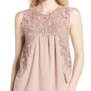 Chelsea 28 Lace Yoke Top XS